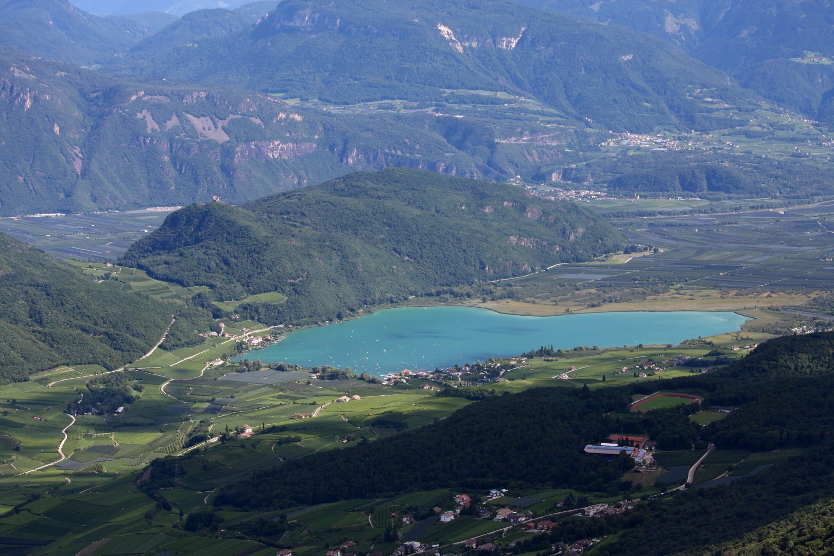 Lago di Caldaro Kalterer see vom mendelpass 70136 2014 08 17