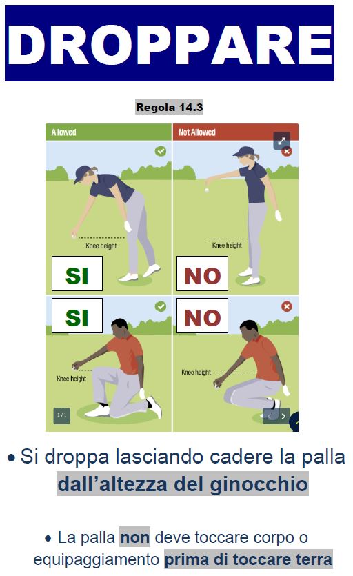 Regole del golf e regole locali Cambiamenti 2