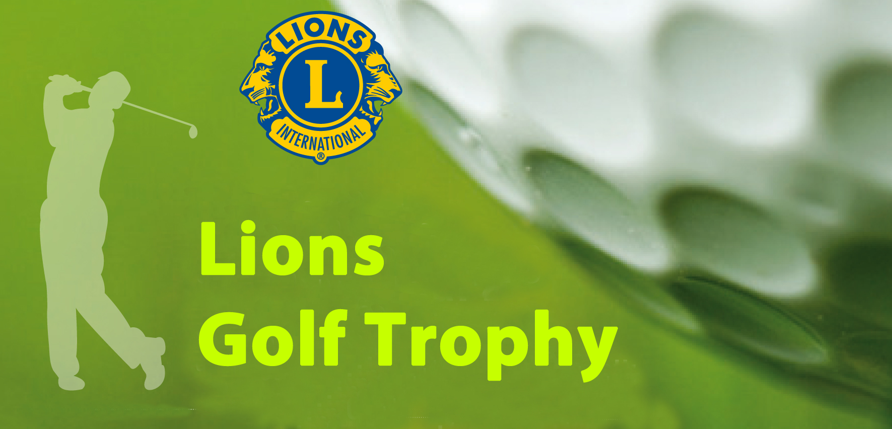 LIONS GOLF TROPHY 2023 Lions Golf Trophy
